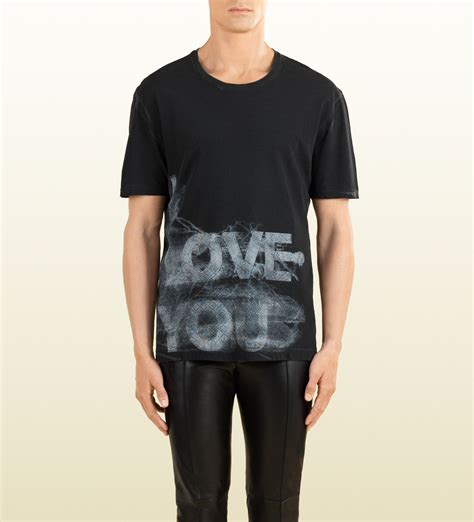 gucci i love you t shirt|Gucci t shirt.